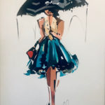 Woman with Umbrella /  by Allain